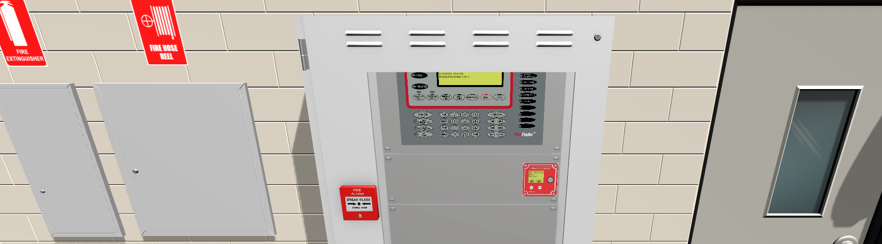 Fire Indicator Panel Simulator